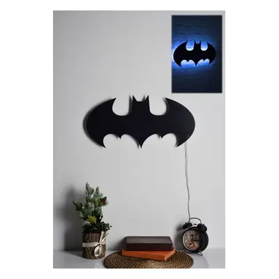 Batman - Blue Dekoratív LED világítás 50x25 Kék