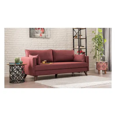 Bella Sofa Bed - Claret Red 3 Személyes kanapé 208x81x85 Bordó