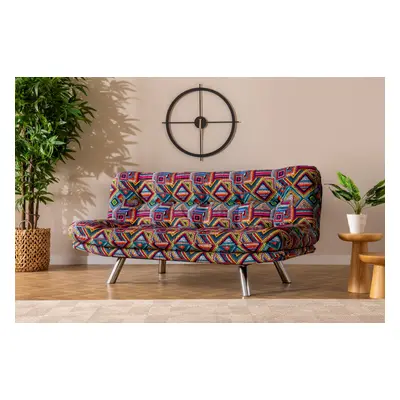 Misa Small Sofabed - Patchwork 3 Személyes kanapé 175x52x40 Multicolor