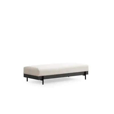 Eti Black Pouffe - White Puff 158x68x38 Fehér