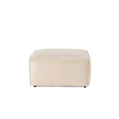 Lora Pouffe - Cream Puff 85x85x40 Krém