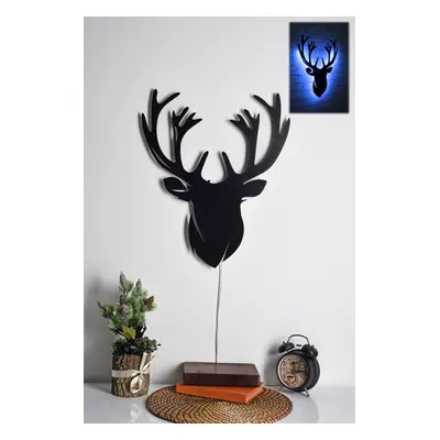 Deer 2 - Blue Dekoratív LED világítás 25x30 Kék