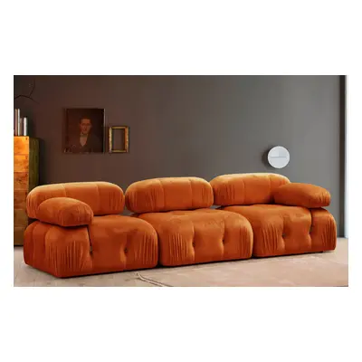 Bubble 3 Seater ( L1-O1-1R) - Orange 3 Személyes kanapé 288x95x75 Narancs