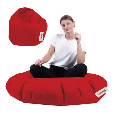 Iyzi 100 Cushion Pouf - Red Babzsákfotel 65x65 Piros