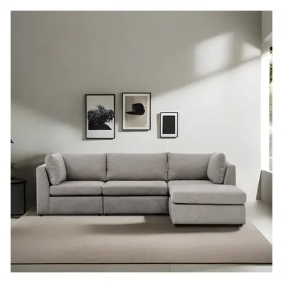 Mottona Corner Sofa - Light Grey Sarokkanapé 90x90x84 Világos szürke