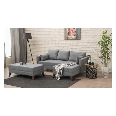 Bella Corner Sofa Right 2 Sarokkanapé 205x140x85 Szürke