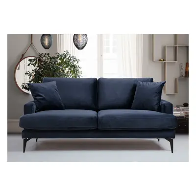 Papira 2 Seater - Navy Blue 2 Személyes kanapé 175x90x88 Sötétkék