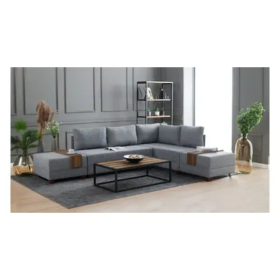 Fly Corner Sofa Bed Right- Grey Sarokkanapé 210x280x70 Szürke