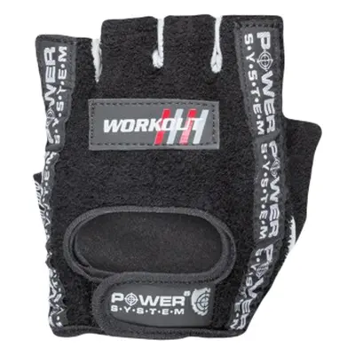 Power System Gloves Workout PS 2200 1 pár - fekete M