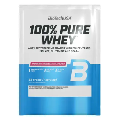 BioTech USA 100% Pure Whey 28 g fekete keksz