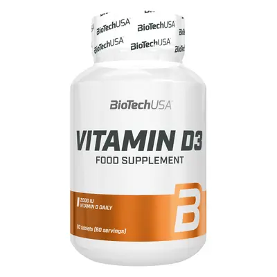 BioTech USA Vitamin D3 60 tabletta