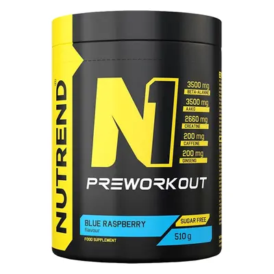 Nutrend N1 Pre-Workout 510 g fekete ribizli