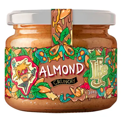 LifeLike Almond butter crunchy 300 g ropogós