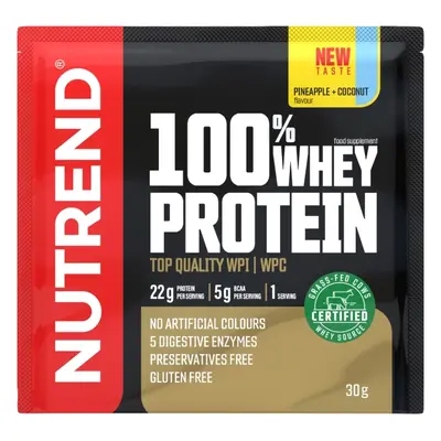 Nutrend 100% Whey Protein 30 g csokoládé-kakaó