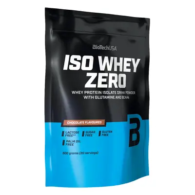 BioTech USA Iso Whey Zero 500 g cookies&cream