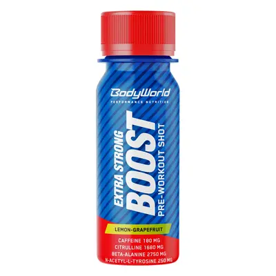 BodyWorld Boost Shot 80 ml citrom-grapefruit