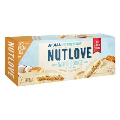 ALLNUTRITION NUTLOVE White Cookie 128 g karamell-mogyoró-kókusz