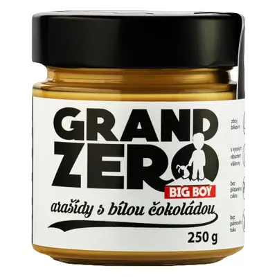 Big Boy Grand Zero White 250 g földimogyoró-fehér csokoládé