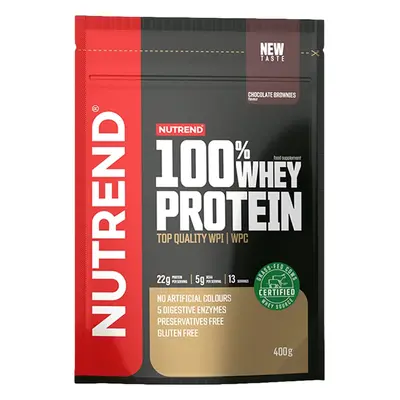 Nutrend 100% Whey Protein 400 g csokoládés brownie