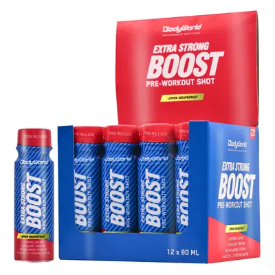 BodyWorld Boost Shot 12 x 80 ml citrom-grapefruit