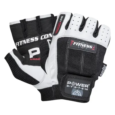 Power System Gloves Fitness PS 2300 1 pár - fekete-fehér M