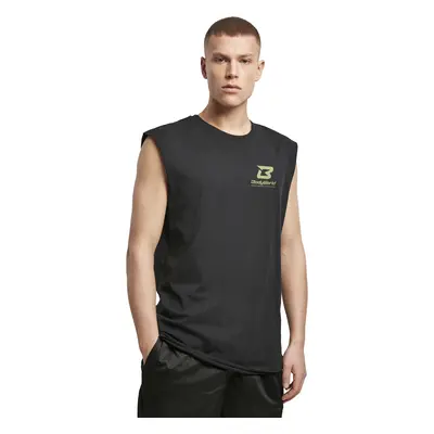 BodyWorld Men's Sleeveless T-shirt Do The Work fekete L