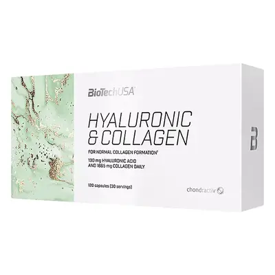 BioTech USA Hyaluronic & Collagen 120 capsules