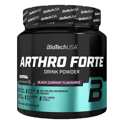 BioTech USA Arthro Forte 340 g fekete ribizli