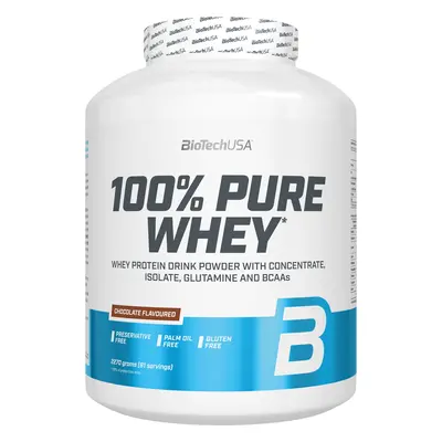 BioTech USA 100% Pure Whey 2270 g fekete keksz