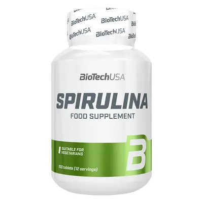 BioTech USA Spirulina 100 tabletta