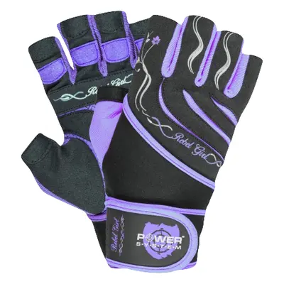 Power System Ladies Gloves Rebell Girl PS 2720 fekete-lila M