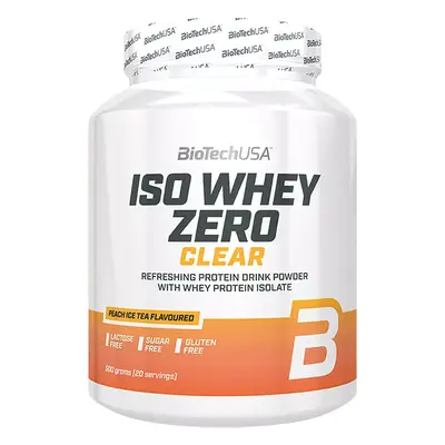 BioTech USA Iso Whey Zero Clear 500 g barack jeges tea