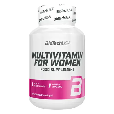 BioTech USA Multivitamin for Women 60 tabletta