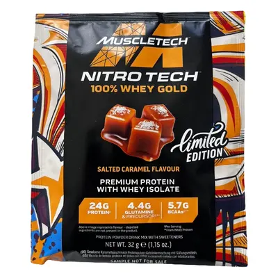 MuscleTech Nitro-Tech 100% Whey Gold 32 g sózott karamell