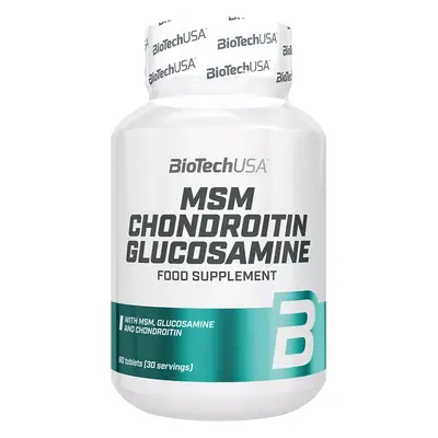 BioTech USA MSM Chondroitin Glucosamine 60 tabletta