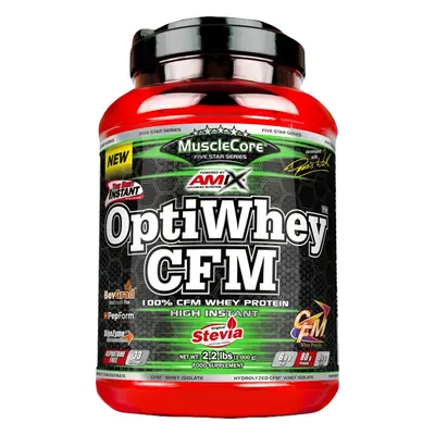 Amix OptiWhey CFM 1000 g fehér csokoládé