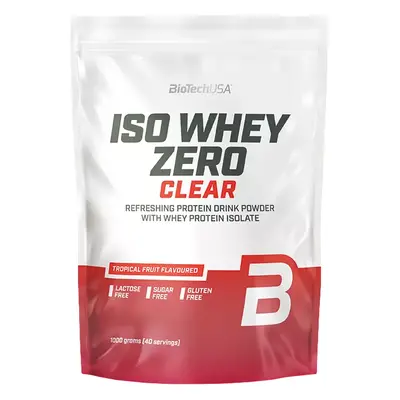 BioTech USA Iso Whey Zero Clear 1000 g barack jeges tea