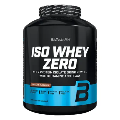 BioTech USA Iso Whey Zero 2270 g fehér csokoládé