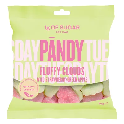 PÄNDY Fluffy Clouds 50 g erdei eper/zöld alma