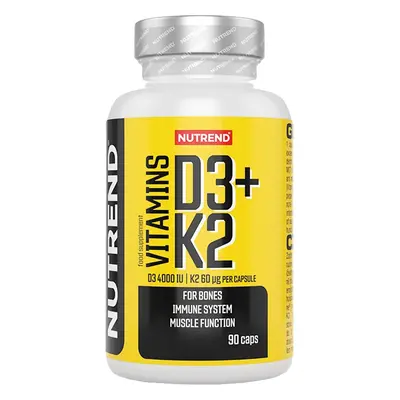 Nutrend Vitamins D3 + K2 90 kapszula