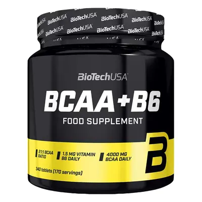 BioTech USA BCAA + B6 340 tabletta