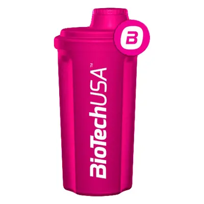 BioTech USA Shaker 700 ml ciklámen átlátszó