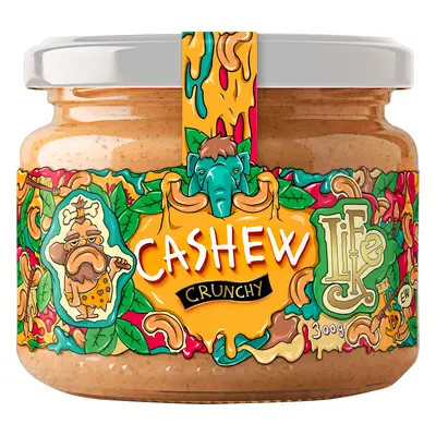 LifeLike Cashew butter crunchy 300 g ropogós