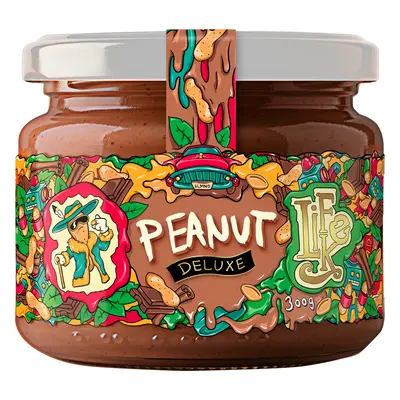 LifeLike Peanut butter DeLuxe 300 g földimogyoró-csokoládé