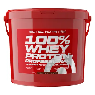 Scitec Nutrition 100% Whey Protein Professional 5000 g banán