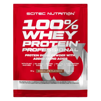 Scitec Nutrition 100% Whey Protein Professional 30 g csokoládé-süti és tejszín