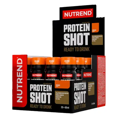 Nutrend Protein Shot 20 x 60 ml narancs