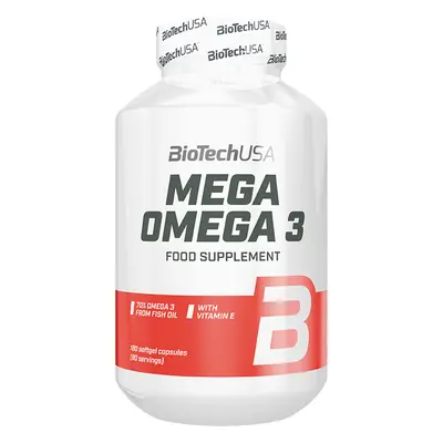 BioTech USA Mega Omega 3 180 kapszula