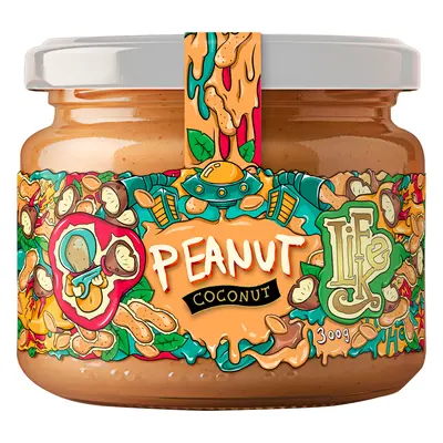 LifeLike Peanut Coconut butter 300 g földimogyoró-kókusz