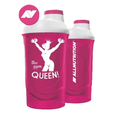 ALLNUTRITION Shaker The Gym Queen 600 ml áttetsző rózsaszín